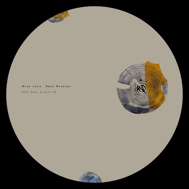 Beat Goes Around EP cover art, Hans Groover