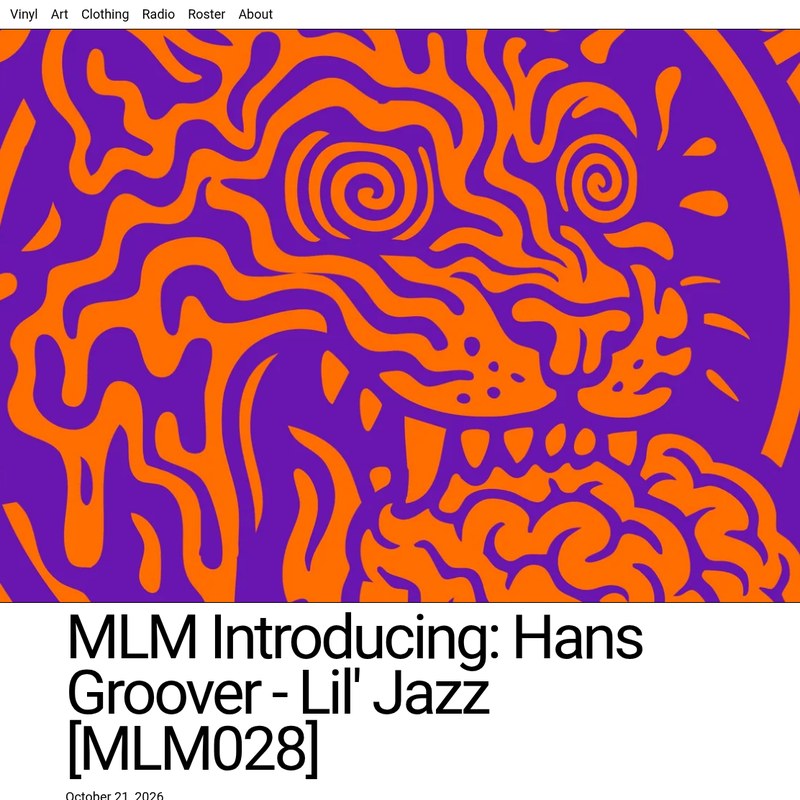 Cadenza MLM Introducing feature on Hans Groover, Lil' Jazz