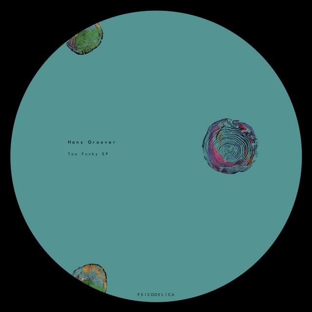 Too Funky EP cover art, Hans Groover